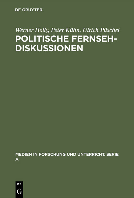 Politische Fernsehdiskussionen main product photo