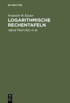 Logarithmische Rechentafeln