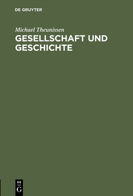 Gesellschaft und Geschichte main product photo