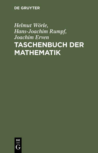 Taschenbuch der Mathematik main product photo