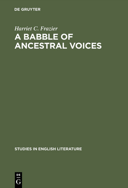 A babble of ancestral voices main product photo