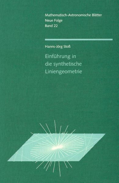 Einführung in die synthetische Liniengeometrie main product photo