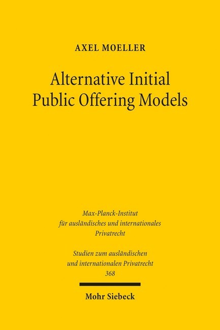 Alternative Initial Public Offering Models main product photo