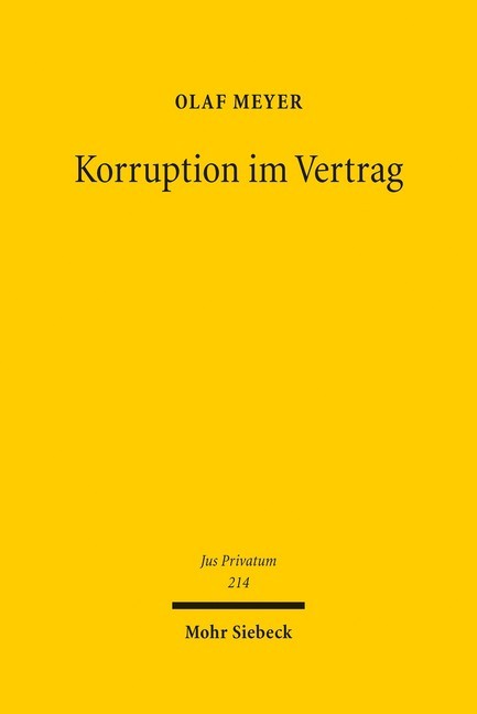 Korruption im Vertrag main product photo