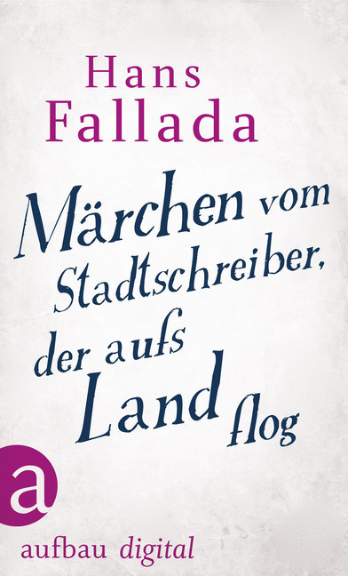 Märchen vom Stadtschreiber, der aufs Land flog main product photo