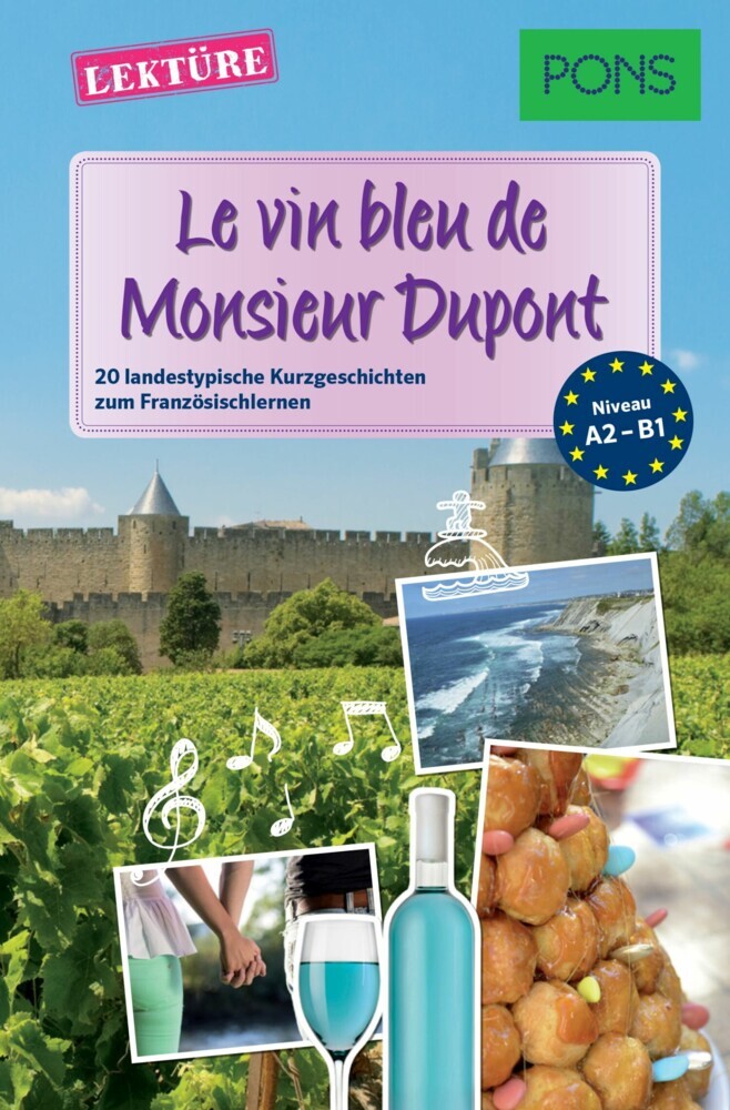 PONS Kurzgeschichten: Le vin bleu de Monsieur Dupont main product photo