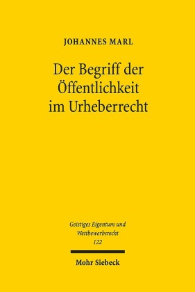 Der Begriff der Öffentlichkeit im Urheberrecht