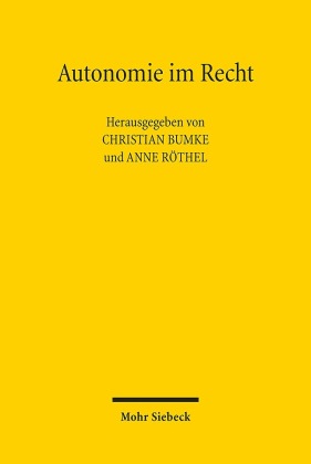 Autonomie im Recht