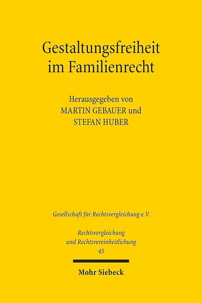 Gestaltungsfreiheit im Familienrecht main product photo