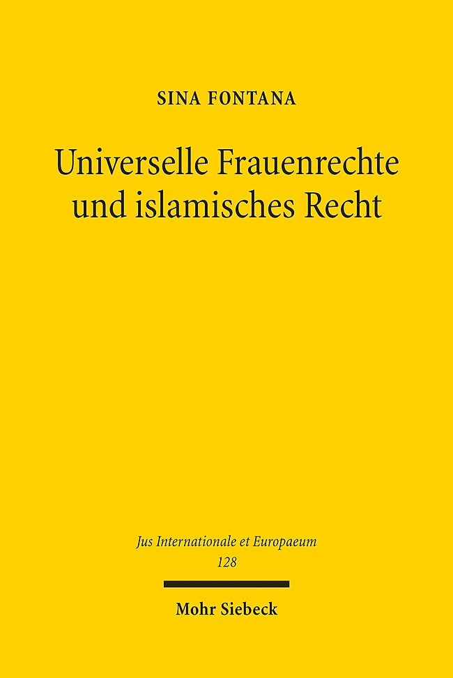 Universelle Frauenrechte und islamisches Recht main product photo