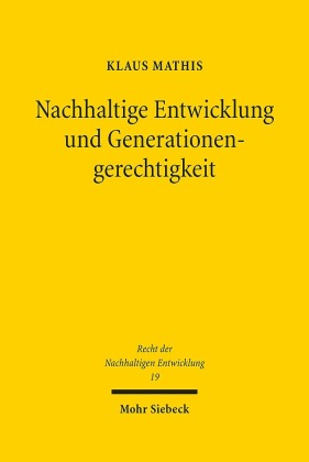 Nachhaltige Entwicklung und Generationengerechtigkeit