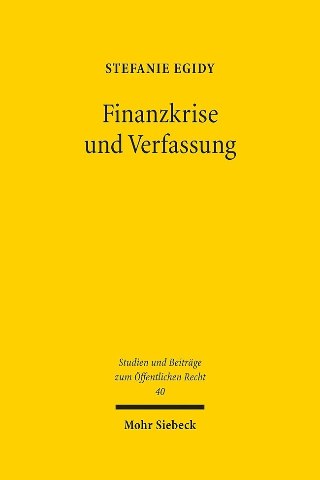 Finanzkrise und Verfassung main product photo
