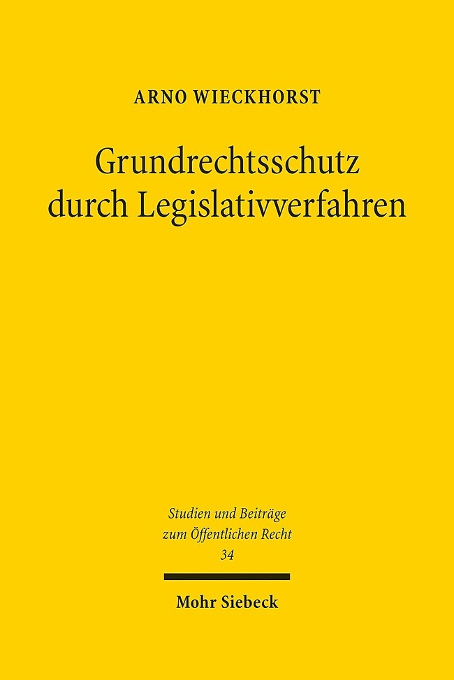 Grundrechtsschutz durch Legislativverfahren main product photo