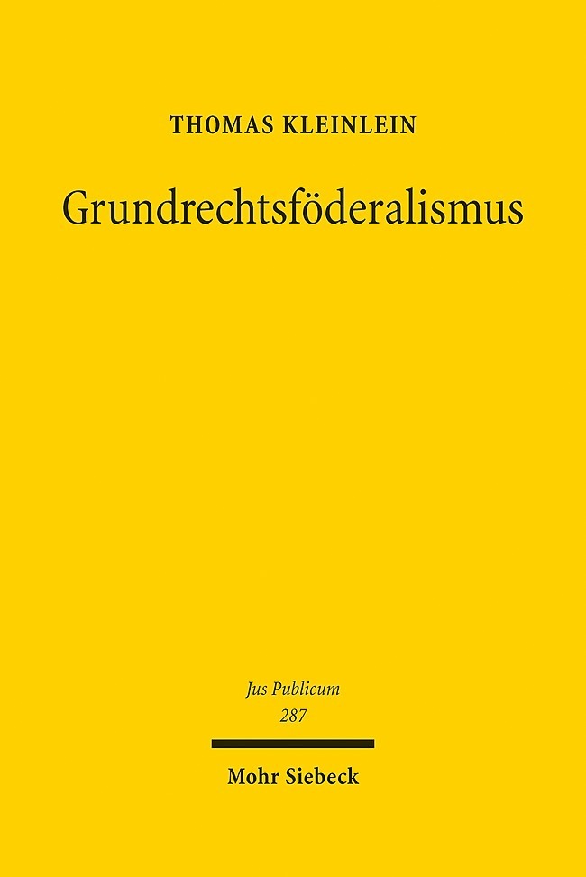 Grundrechtsföderalismus main product photo