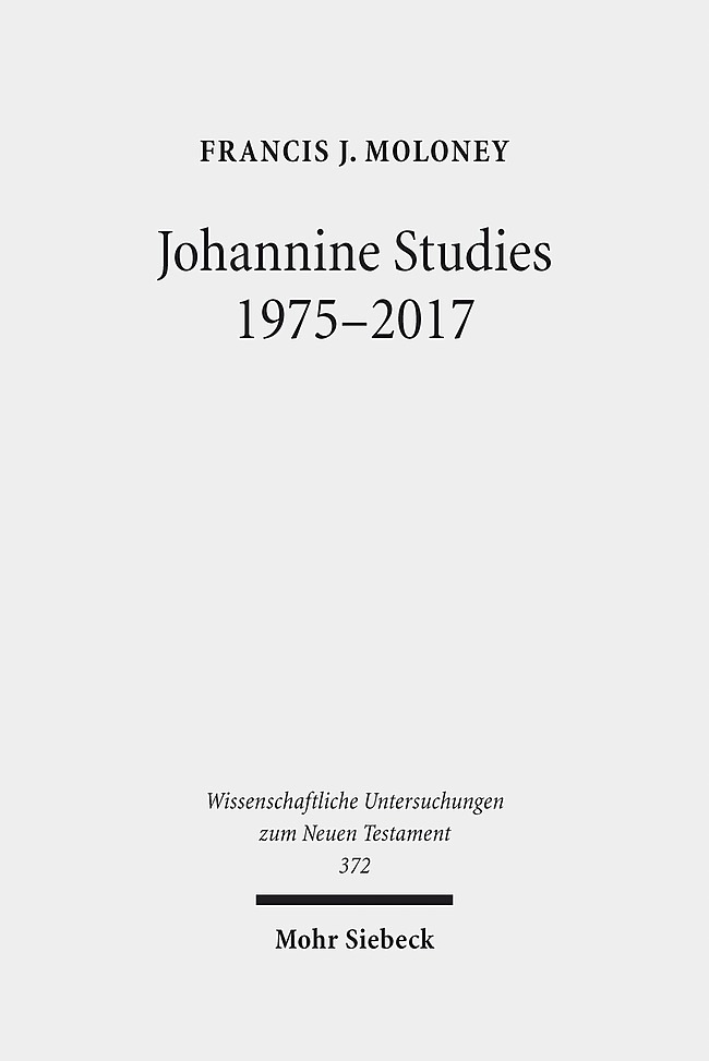 Johannine Studies 1975-2017 main product photo