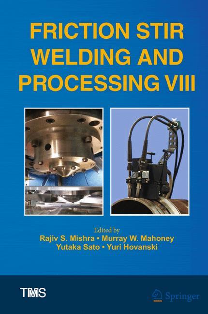 Friction Stir Welding and Processing VIII main product photo
