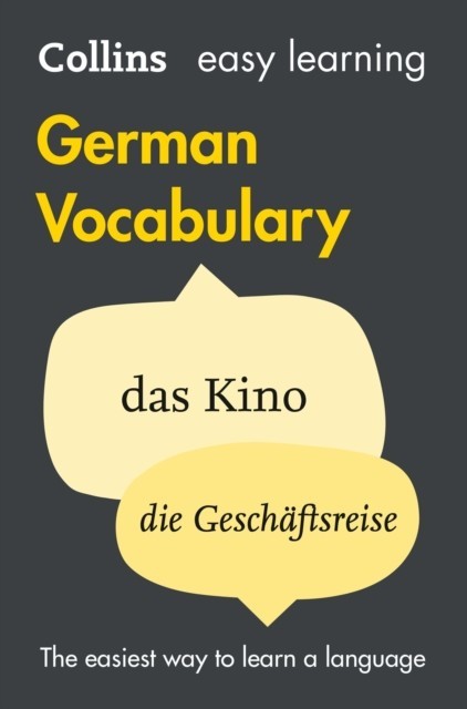 Easy Learning German Vocabulary main product photo