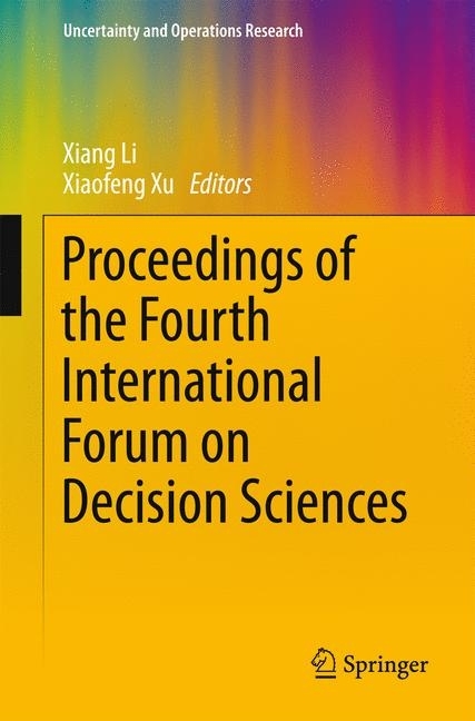 Proceedings of the Fourth International Forum on Decision Sciences main product photo