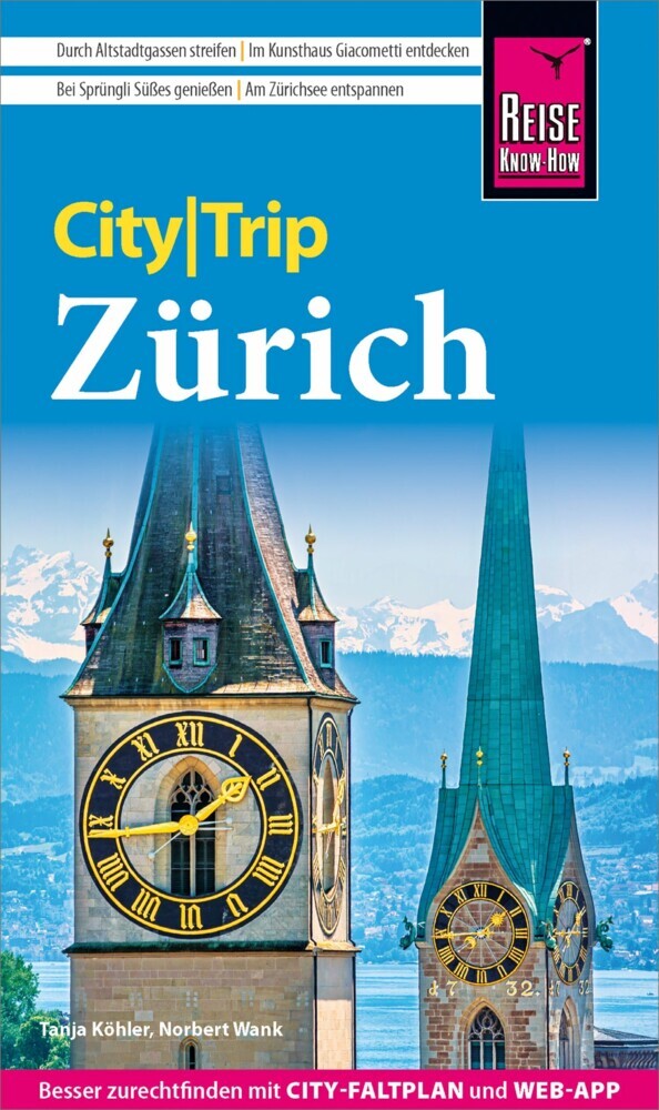 Reise Know-How CityTrip Zürich main product photo