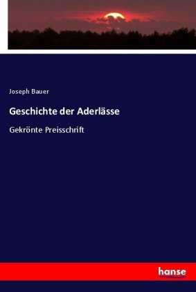 Geschichte der Aderlässe
