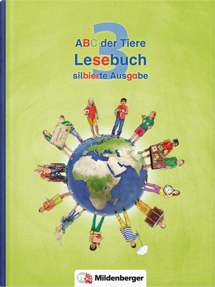 ABC der Tiere 3 - Lesebuch, silbierte Ausgabe main product photo