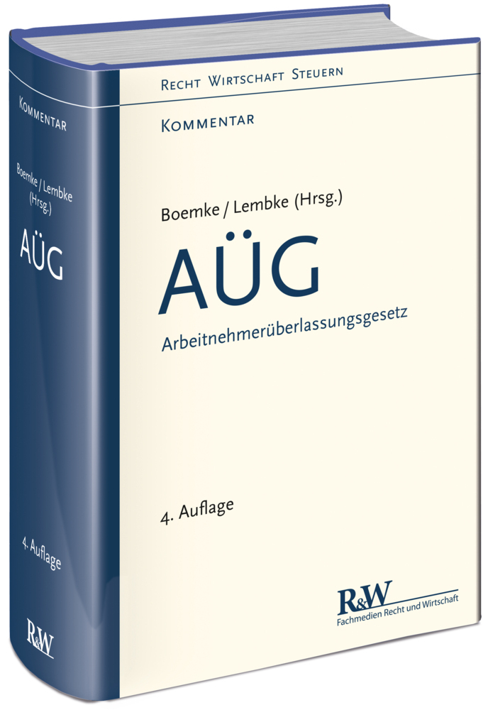 Arbeitnehmerüberlassungsgesetz (AÜG), Kommentar main product photo
