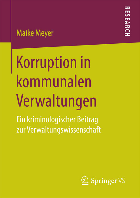 Korruption in kommunalen Verwaltungen main product photo