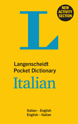 Langenscheidt Pocket Dictionary Italian main product photo