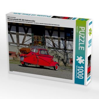 CALVENDO Puzzle Ein Motiv aus dem Kalender Messerschmitt KR 200 Kabinenroller | 1000 Teile Lege-Größe 64x48cm Foto-Puzzle für glückliche Stunden