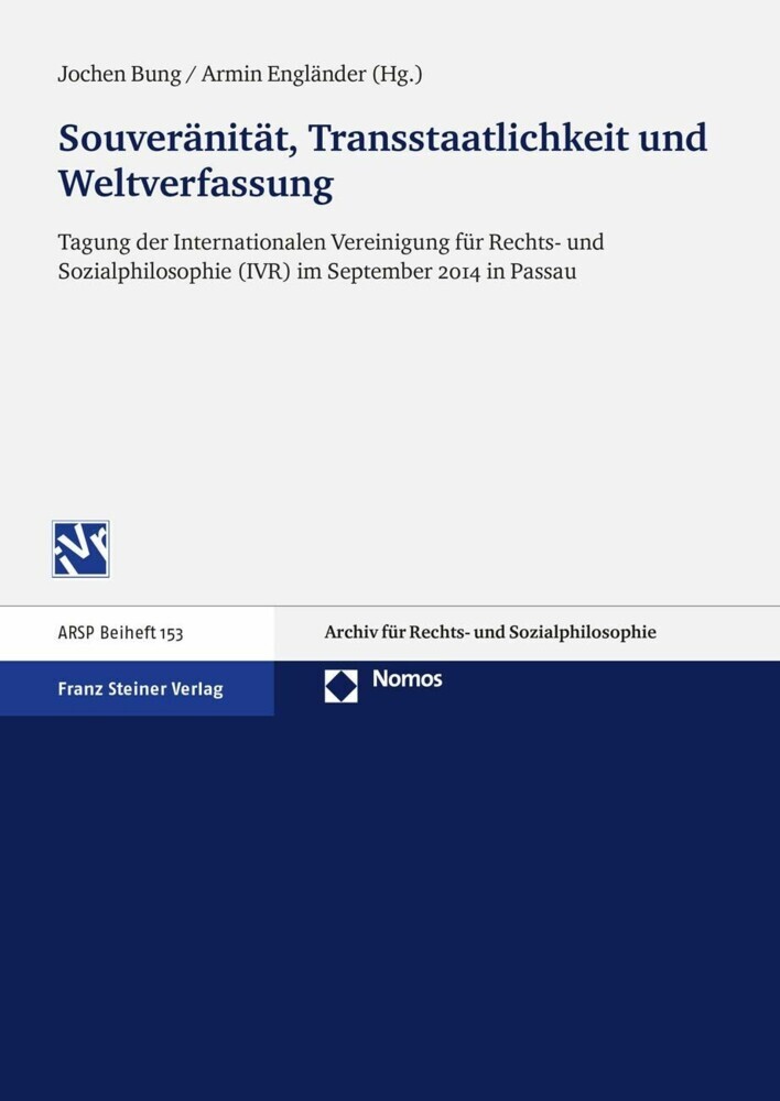 Souveränität, Transstaatlichkeit und Weltverfassung main product photo
