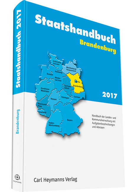 Staatshandbuch Brandenburg 2017 main product photo
