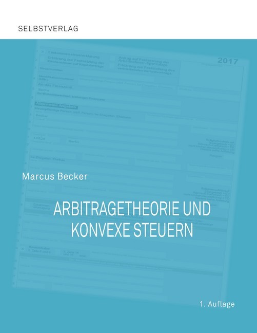 Arbitragetheorie und konvexe Steuern main product photo