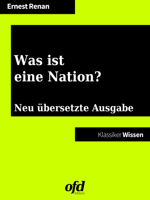Was ist eine Nation? main product photo
