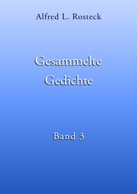 Gesammelte Gedichte Band 3 main product photo