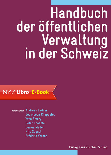 Handbuch der öffentlichen Verwaltung in der Schweiz main product photo