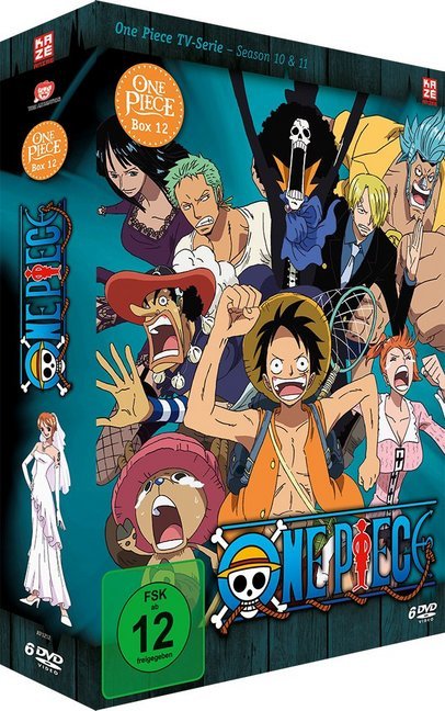 One Piece - TV Serie - Box 12, 6 DVD main product photo