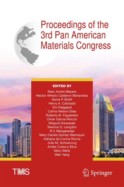 Proceedings of the 3rd Pan American Materials Congress main product photo
