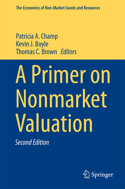 A Primer on Nonmarket Valuation main product photo