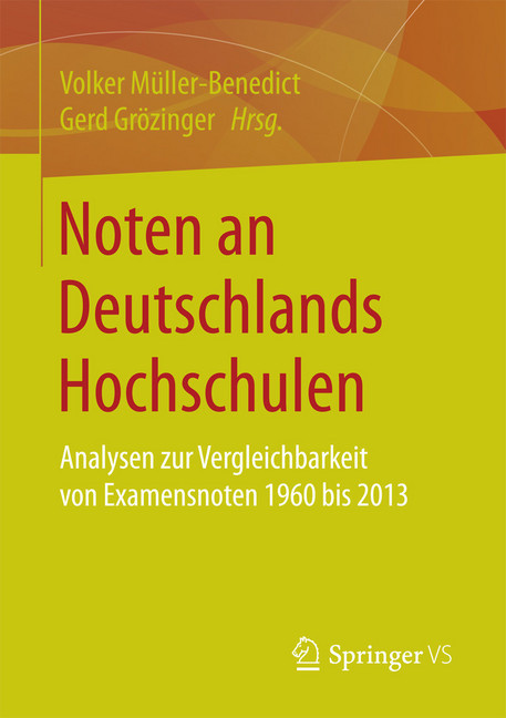 Noten an Deutschlands Hochschulen main product photo