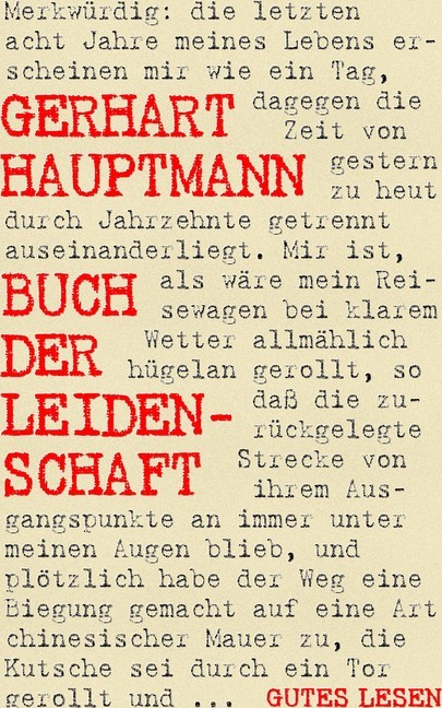 Buch der Leidenschaft main product photo