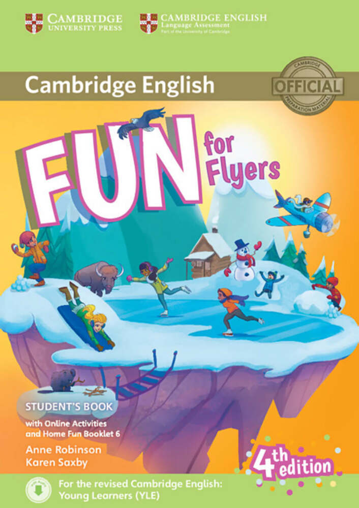 Fun for Flyers (Fourth Edition) - Student's Book with Home Fun Booklet and online activities main product photo