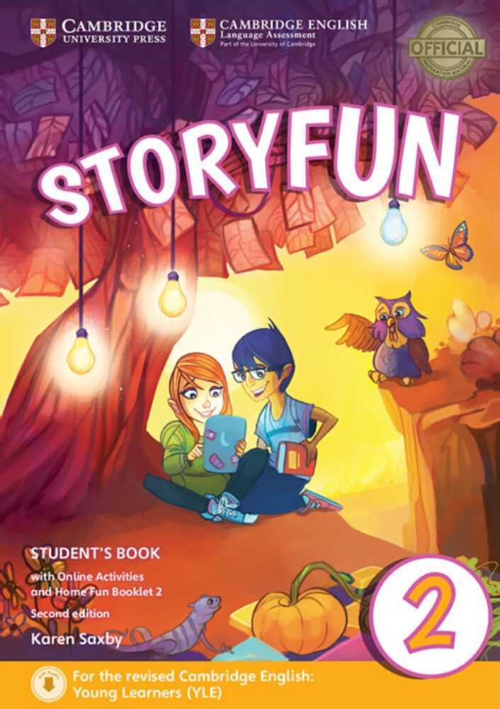 Storyfun for Starters, Movers and Flyers (Second Edition) - Level 2 - Student's Book with online activities and Home Fun Booklet main product photo