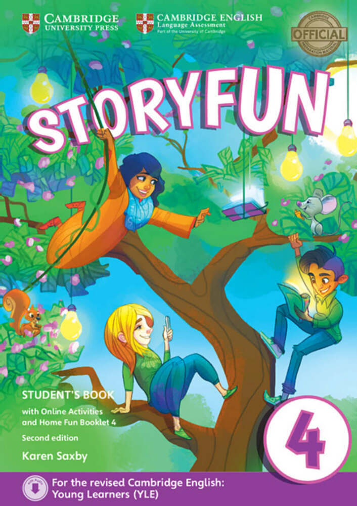 Storyfun for Starters, Movers and Flyers (Second Edition) - Level 4 - Student's Book with online activities and Home Fun Booklet main product photo