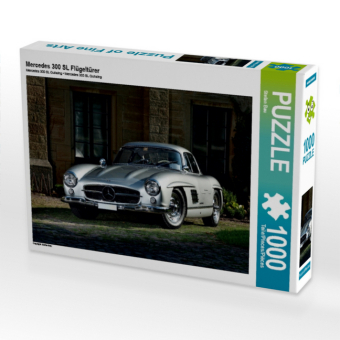 CALVENDO Puzzle Mercedes 300 SL Flügeltürer | 1000 Teile Lege-Größe 64x48cm Foto-Puzzle für glückliche Stunden