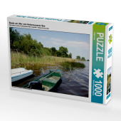 Boote am Ufer vom Hohennauener See (Puzzle)