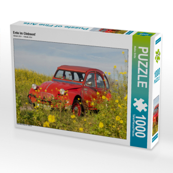 CALVENDO Puzzle Ente im Glebsenf | 1000 Teile Lege-Größe 64x48cm Foto-Puzzle für glückliche Stunden