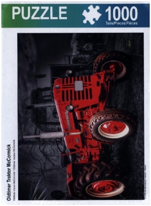 CALVENDO Puzzle Oldtimer Traktor McCormick | 1000 Teile Lege-Größe 64x48cm Foto-Puzzle für glückliche Stunden