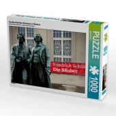 Goethe-Schiller-Denkmal in Weimar (Puzzle)