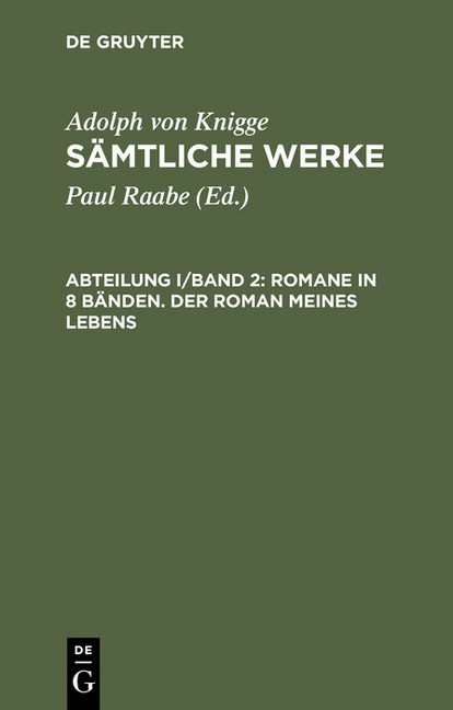 Romane in 8 Bänden. Der Roman meines Lebens main product photo