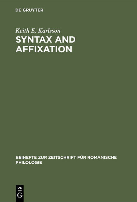 Syntax and affixation main product photo